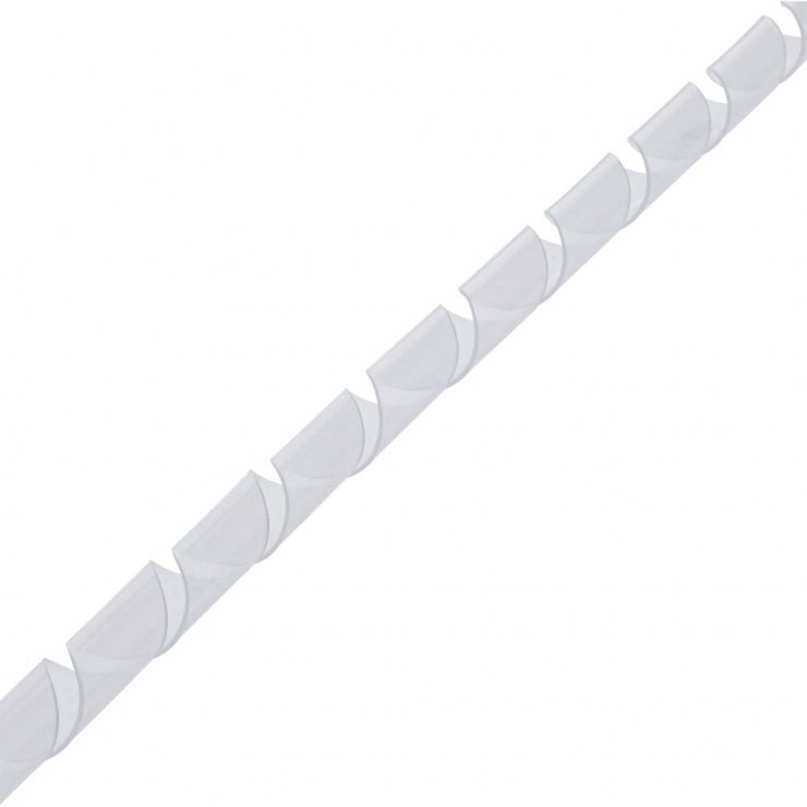 Imagine Organizator cabluri 10m x 20mm Alb, InLine IL59947Q