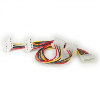 Cablu alimentare Molex la 4 x Molex, Roline 11.03.1003*